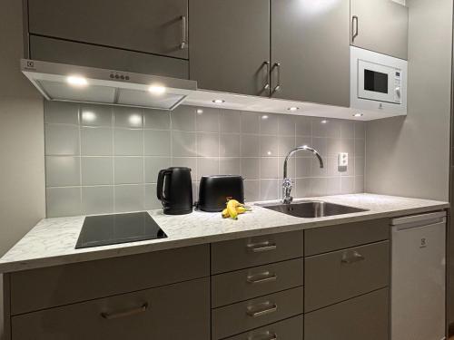 Cocina, Forenom Aparthotel Luleå Västra Stranden (Forenom Aparthotel Lulea Vastra Stranden) in Lulea