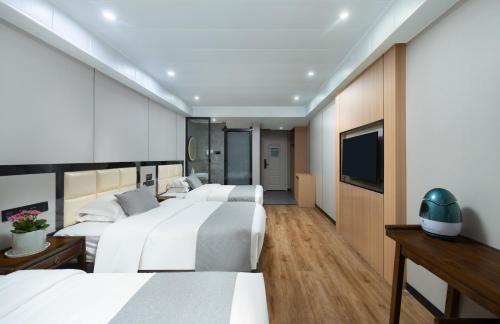 Zhangjiajie Boman Smart Hotel -10min to Forest Park East Gate & English Butler & Tour Tickets, Zhangjiajie (Foto 8)