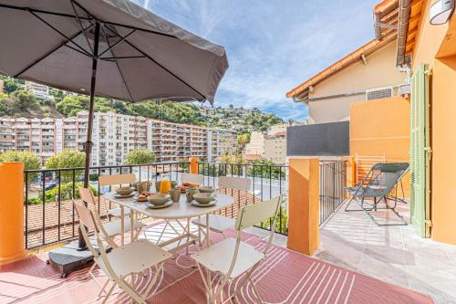 Maison 6-7p, Terrasses, proche Plages, Nice Centre, Nice
