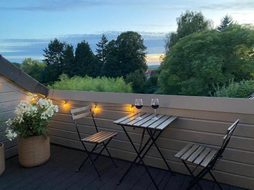 Erkély/terasz, EinKlang - Familienidyll in Seesen