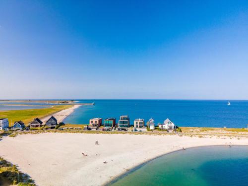 plaža, Hafenspaß - Sauna, Steg, Hafenblick, Kamin, Terrasse in Olpenitz