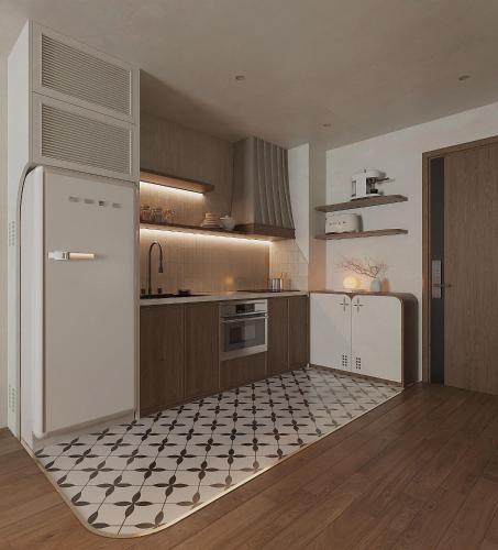 Central Apartments - RiverGate Residence Building - 주방
