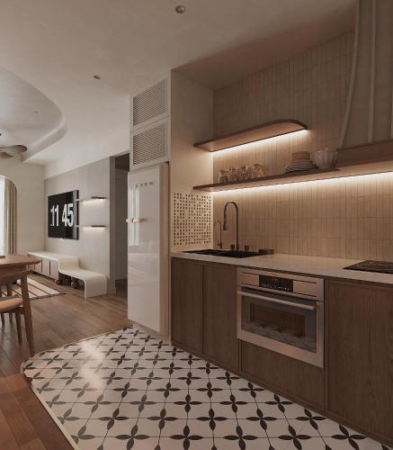 Central Apartments - RiverGate Residence Building - 주방