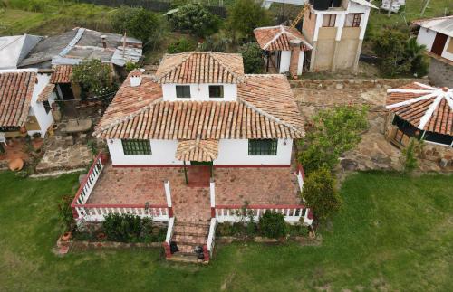 Kilátás, POSADA VILLA DEL ROSARiO in Sutamarchán