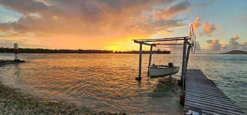 Tiapaa Village near Maupiti Airport