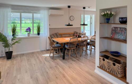 Kitchen, Pet Friendly Home In Bolmso With Sauna in Husaby