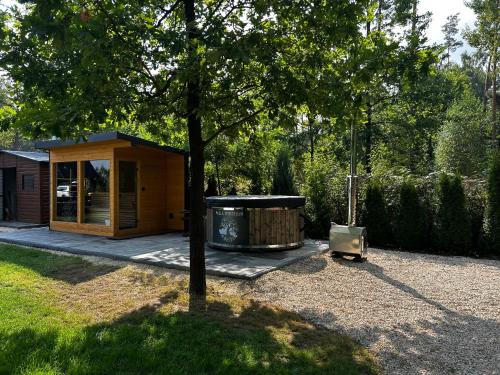Willa Pod Dębami II domek nad zalewem Chańcza z balią oraz sauną na wyłączność