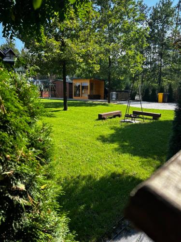 Willa Pod Dębami II domek nad zalewem Chańcza z balią oraz sauną na wyłączność