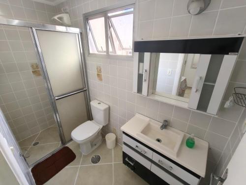 Shower, Apartamento em Guaruja - Paria das Asturias near Sandra Buffet