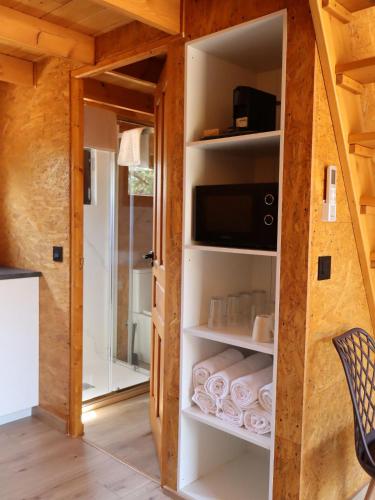 Iekārtas, El Roble Glamping - Cabaña Alpina Familiar (El Roble Glamping - Cabana Alpina Familiar) in Lagunilla