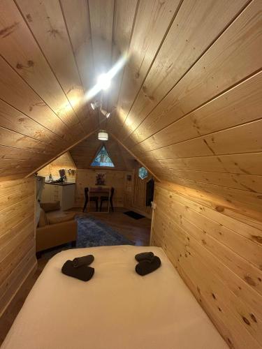 Clogau Tree House Hot tub &sauna in Bontddu