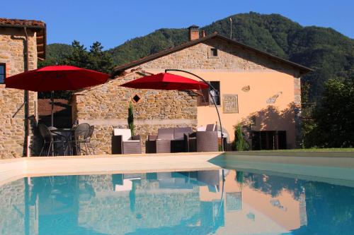  Agriturismo I Chiosi, Pension in Comano bei Gabbiana