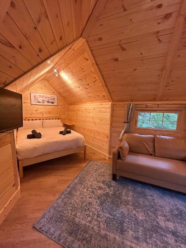 Clogau Tree House Hot tub &sauna in Bontddu