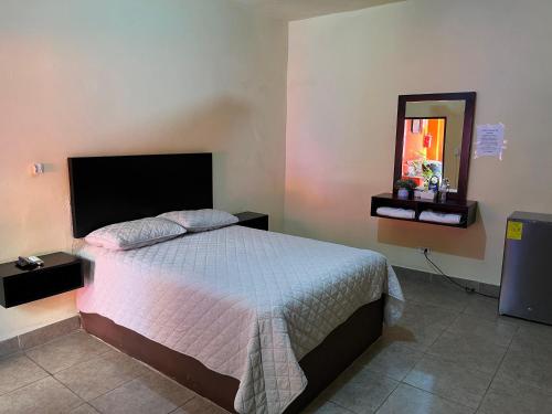 1 double bed