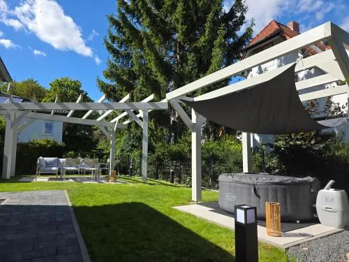 Ferienbungalow mit 2 Schlafzimmern, Sauna & Whirlpool in Wernigerode, Deutschland