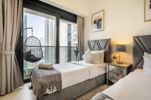 Act One Luxury 2BR Front-Row Burj & Fountain Views, Dubaj (fotografie 4)