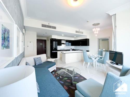 Luxury 2-Bedroom Apartment, Downtown Skyline Views, Dubaj