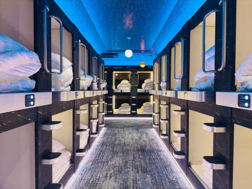 객실, Capsule Hostel Beppu Tower  near 타케가와라 온천