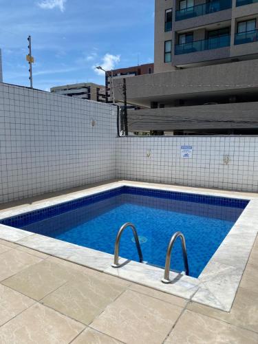 泳池, Flat Costa Nova VIP - em Ponta Verde - Apartamento 202 - 1 Quarto - Proximo a Praia in 龐塔維爾德