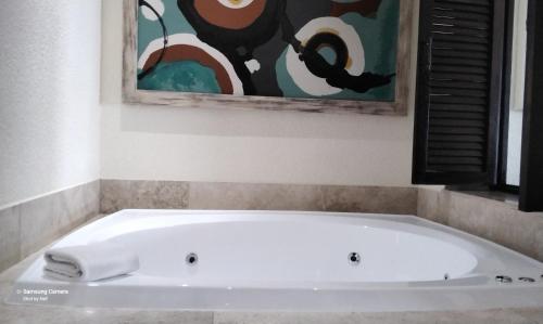 King suite with balcony & hot tub in Cabo San Lucas, Mexico