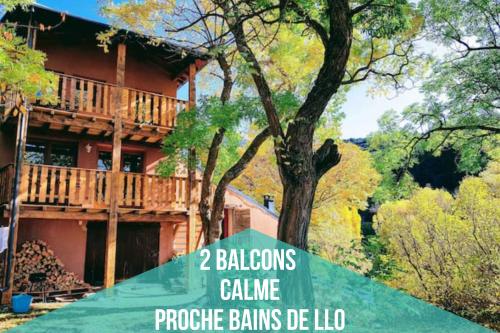 L'Ecrin de Llo - Nature, vue montagne, WIFI gîte à louer Llo