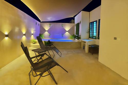 Swimming pool, Saasil Retreat - Connect with yourself in Sitpach