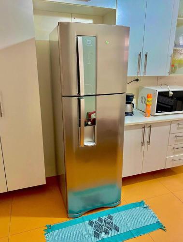 Konyha, Apto Guarujá Enseada Brunella Vai andando pra praia (Apto Guaruja Enseada Brunella Vai andando pra praia) in Balneario Cidade Atlantica