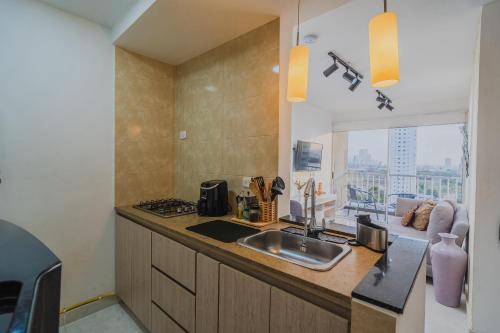 Kitchen, Apartamento de 3 habitaciones en Cartagena cerca a la playa in Papayal