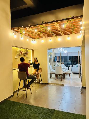 Departamento con terraza de estreno