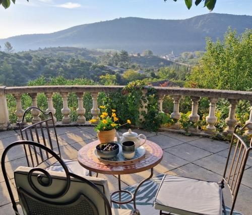 Kilátás, La Cayrade in Uzer