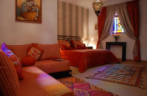 Marguerite Suite room in Riad Aubrac