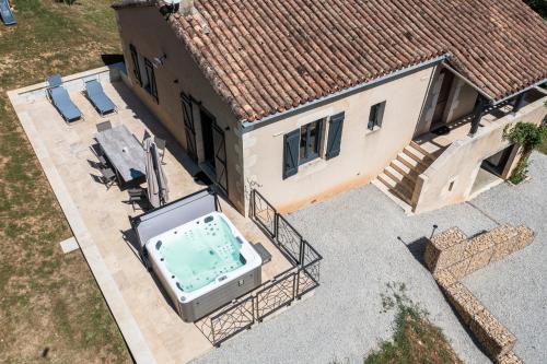 Балкон, Gîte le Soleillan (Gite le Soleillan) in Меркус