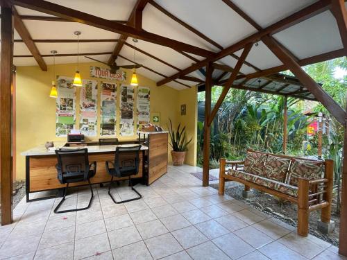 Lobby, Hotel Pura Vida in Puerto Viejo de Talamanca