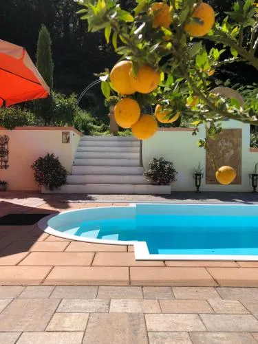 Ferienhaus mit Pool - Pension im Seußlitzer Grund in Diesbar-Seusslitz, Deutschland