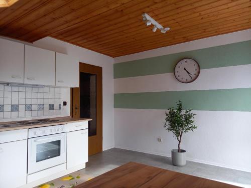 virtuve, Ferienwohnung am Pinzigberg in Auerbach in der Oberpfalz