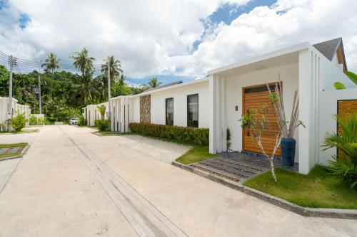 Entrance, Blue Coral Luxury Villa - Tropical Modern Living in Naithon