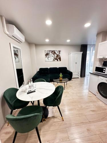 DHARMA Stay APARTAMENTAI su terasa ir vaizdu į miestą Self check-in (DHARMA Stay APARTAMENTAI su terasa ir vaizdu i miesta Self check-in) in Bubiai