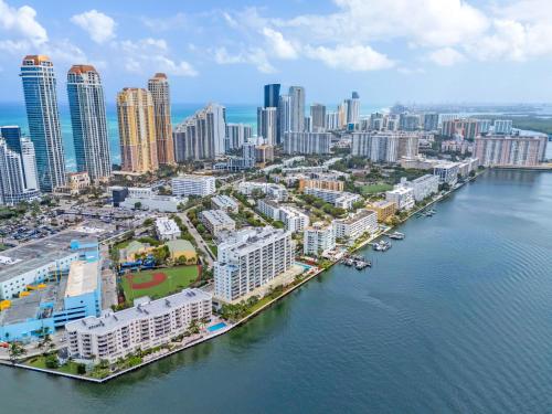 Waterfront luxury new apartment in Miami Beach, USA