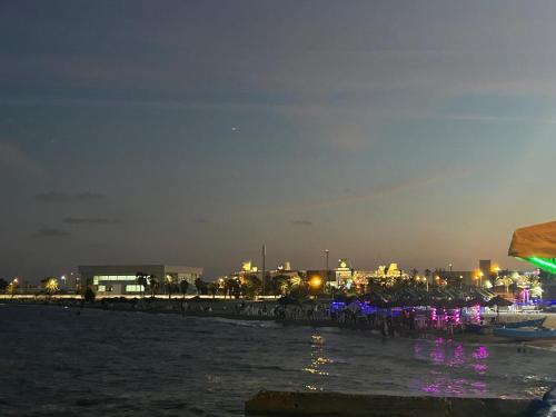 Blue escape in La Goulette