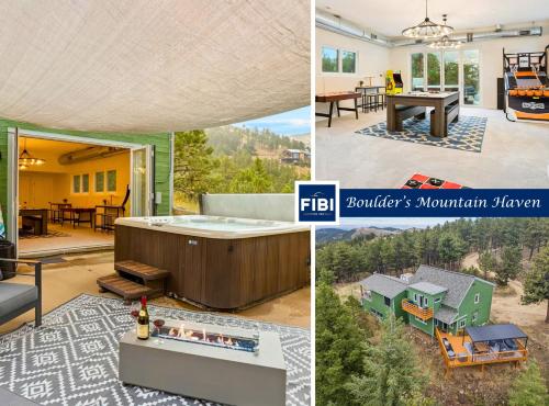 Mountain Haven Zipline Hot Tub and Mountain Views