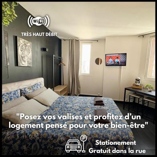 Dalikyda Chez Simba Stationnement gratuit - Location saisonnière - Le Havre