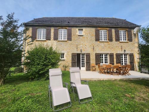 Gite rural La petite Belgique - Lamécourt - 12 personnes - 6 chambres gîte à louer Remilly-Aillicourt