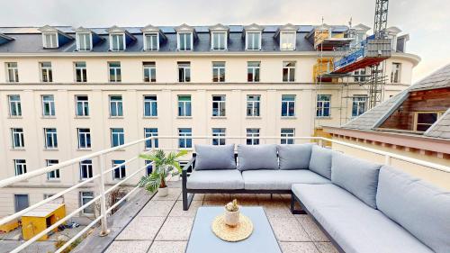 Studio cosy centre Bruxelles avec balcon pour 2personnes, Брюссель (фото 10)