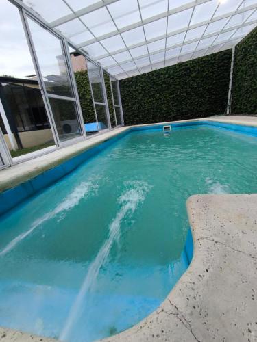 수영장, Caminos Hostal in 팔팔라