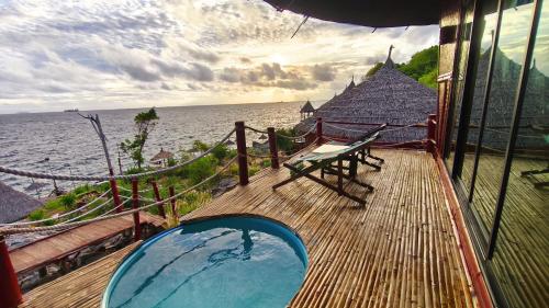 View, Paree Hut Resort in Koh Si Chang