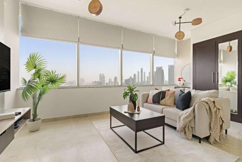 Silkhaus Vacation Homes Modern Studio in Sky Gardens Tower DIFC, Dubaj