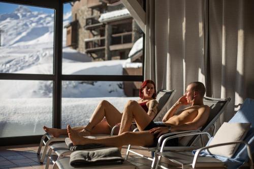 Pogled, Hotel Village Montana by Les Etincelles in Tignes