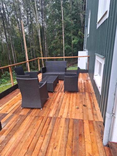 Unterkunft von außen, Tulip Adventure in Dömle