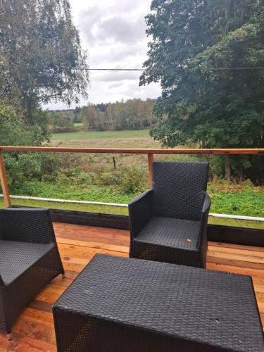 Unterkunft von außen, Tulip Adventure in Dömle