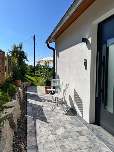 陽台/露台, Panorama Ferienwohnung Horben in 霍本